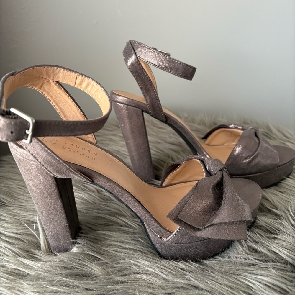 LC Lauren Conrad Pump Sandals NWOT